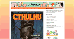 Desktop Screenshot of diaboloediciones.com